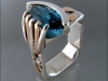 Topaz Comfort-Square Ring